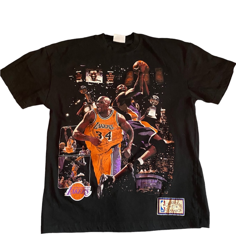 Sergio Calabasas Kobe and Shaq tee